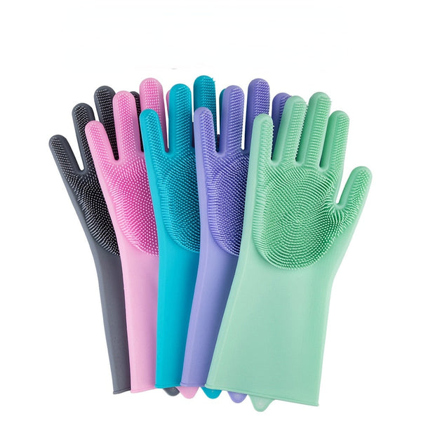 Pet Bath Massage Gloves