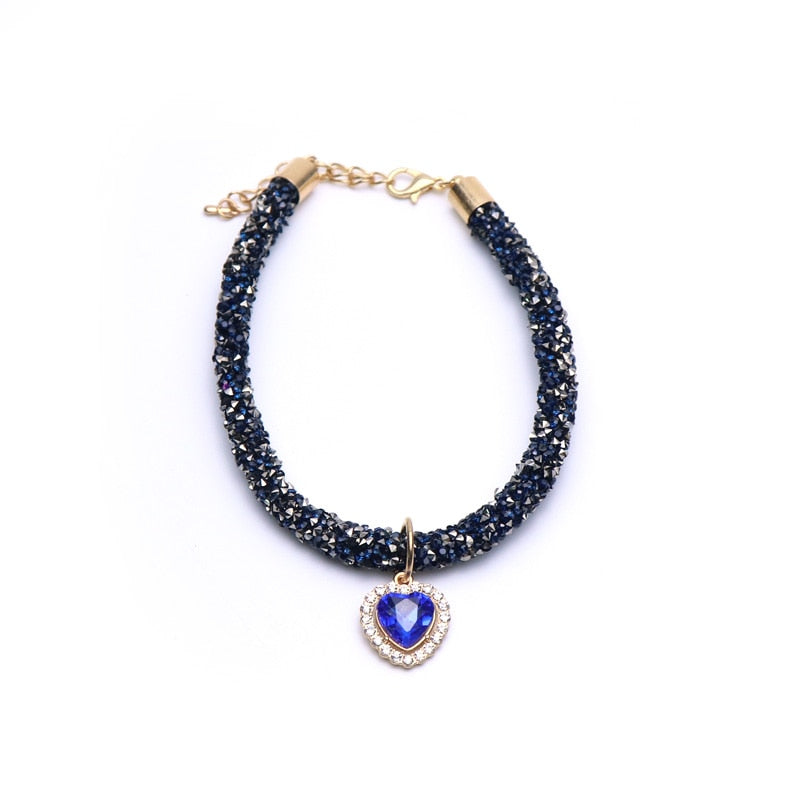 Navy Blue Necklace