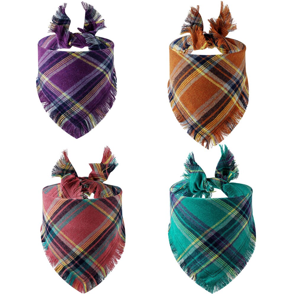 Plaid Tassel