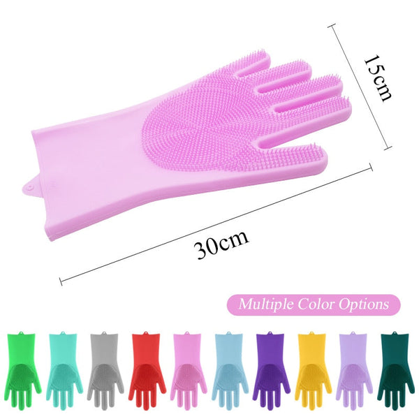 Pet Bath Massage Gloves