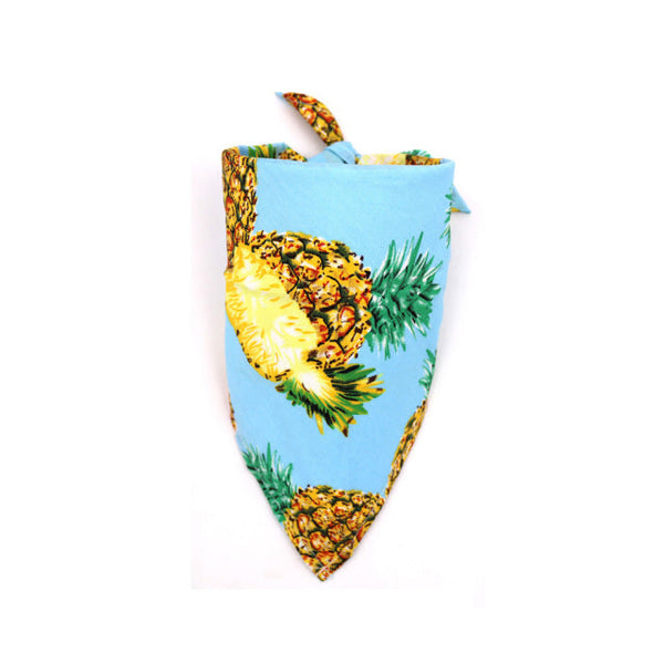 Blue Pineapple Bandana