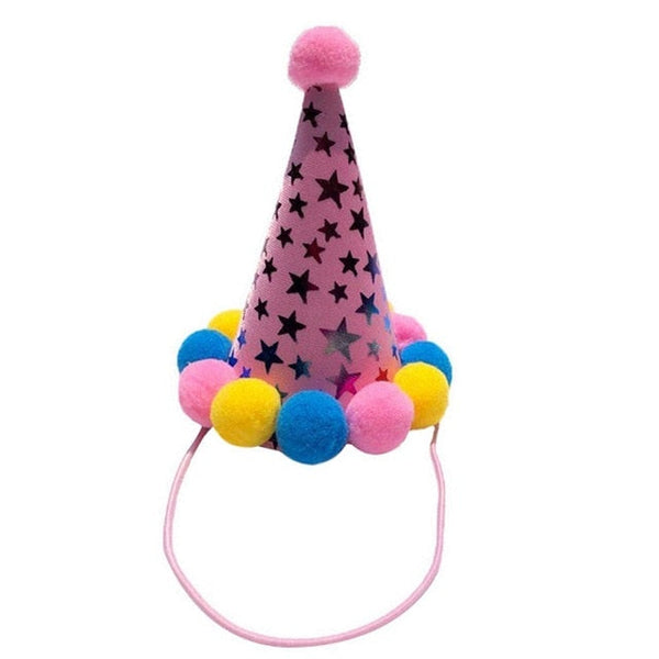 Pet Girl Boy Birthday Bandana and Hat