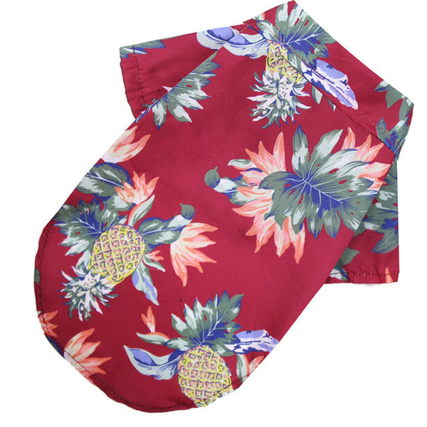 Pet Fashion Hawaiian Style Clothes