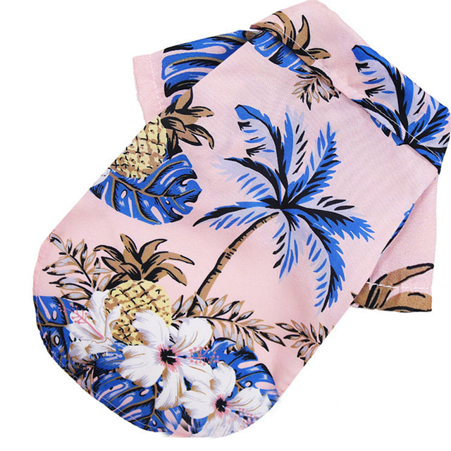 Pet Fashion Hawaiian Style Clothes